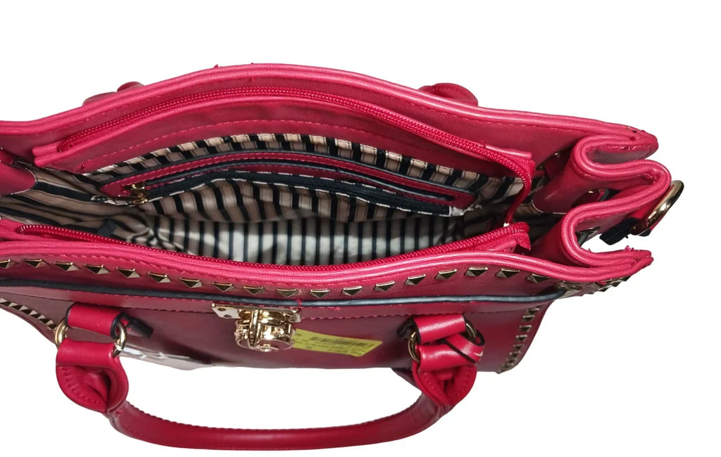 Ruby Blue Couture Women's Jenna Tote Bag Red