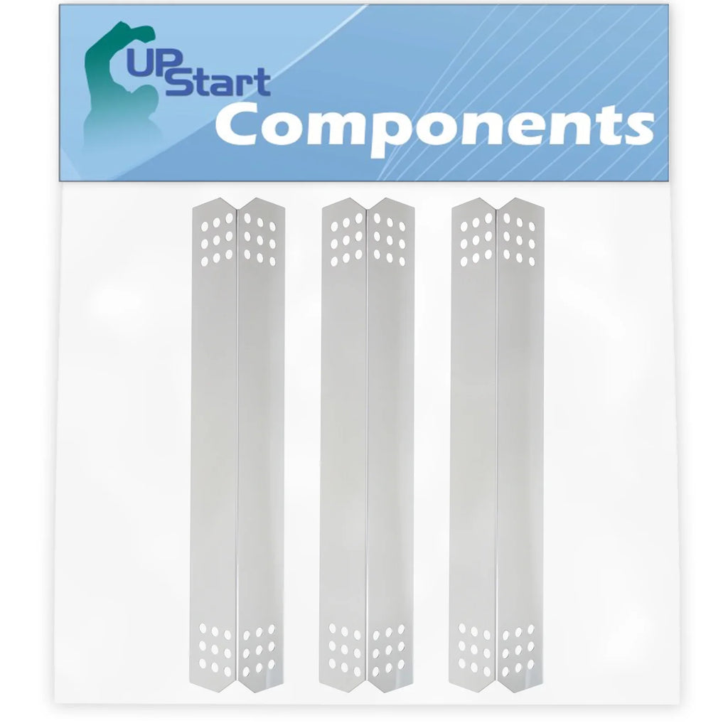 3-Pack BBQ Grill Heat Shield Plate Tent Replacement Parts for Kitchenaid 720-0733 - Old - suitable Barbeque Stainless Steel Flame Tamer, Flavorizer Bar, Vaporizer Bar, Burner wrap 16 1/8"