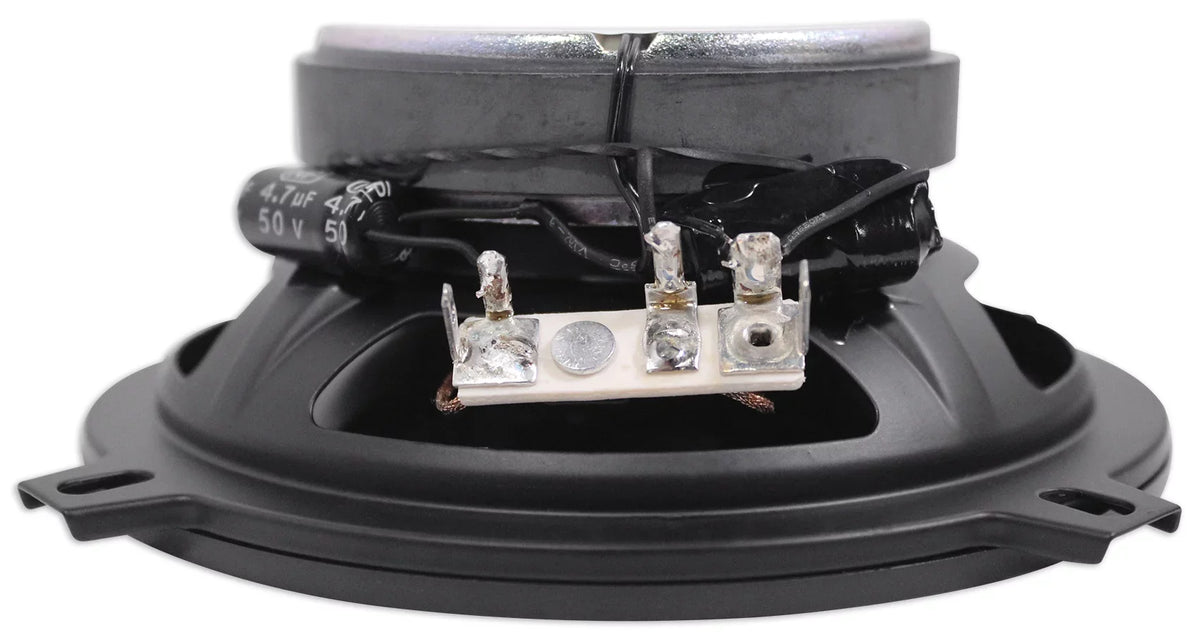 (2) Polk Audio DB522 5.25" 600w Car Audio Marine/ATV/Motorcycle/ship Speakers Bundle with (2) Rockville RPB1 10 Watt