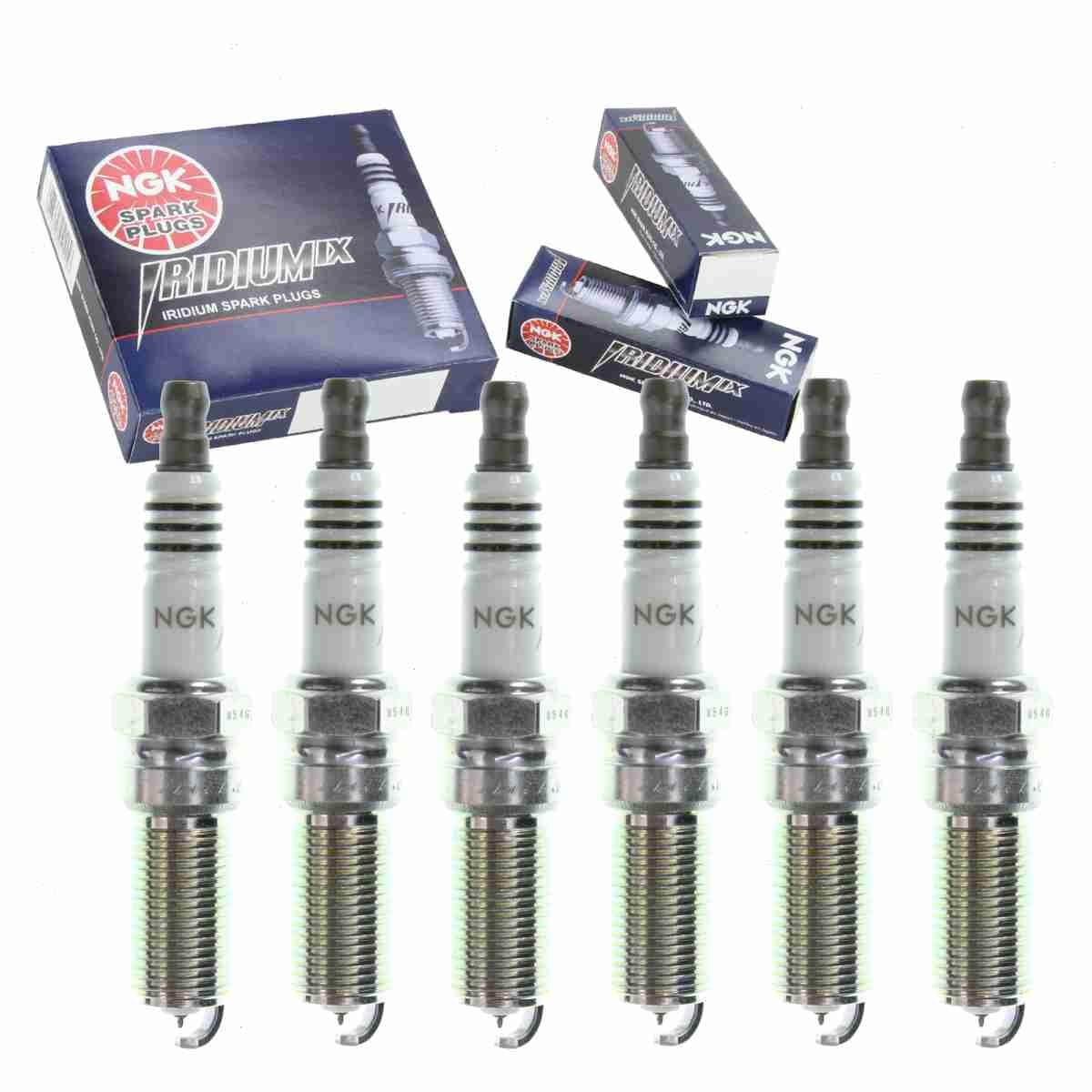 6 pc NGK Iridium IX Spark Plugs matching with Mazda CX-9 3.5L 3.7L V6 2007-2015