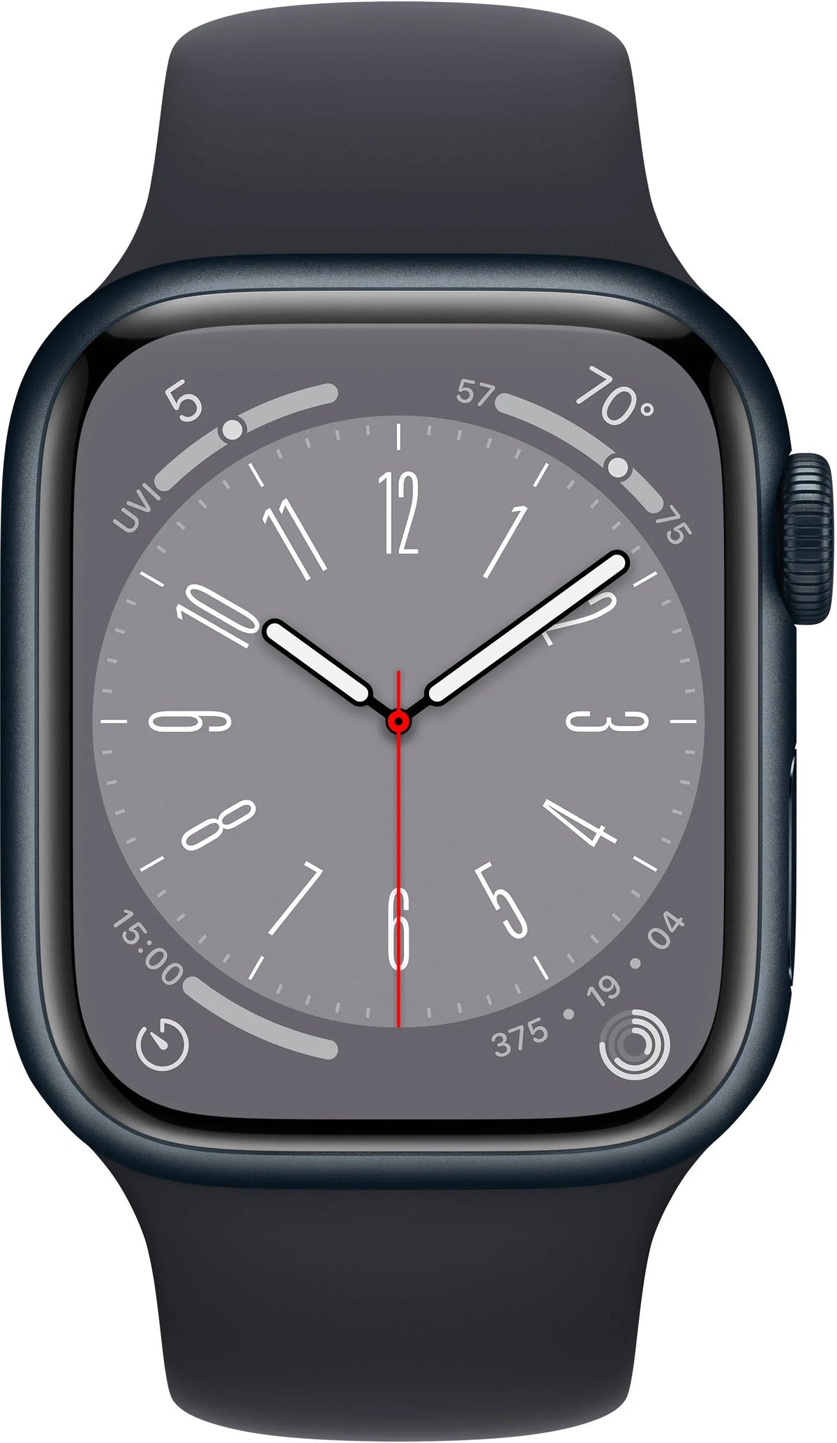 Restored  Watch Gen 8 Series 8 Cell 41mm Midnight Aluminum Midnight Sport Band MNU83LL/A (Refurbished)