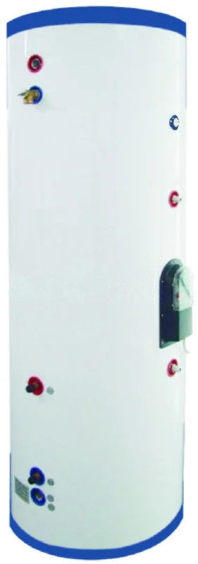 500 Liter 132 Gallon Stainless Steel Solar Hot liquid Heater Tank Single Copper Coil Heat Exchanger