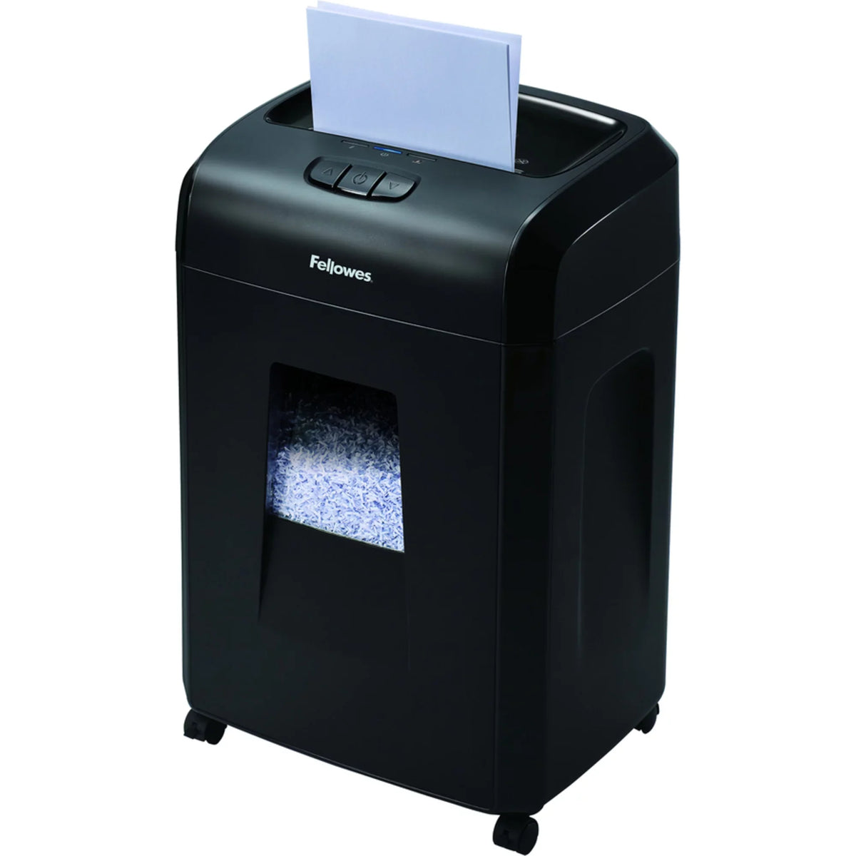 Fellowes Microshred 94MC Micro Cut Shredder - Non-continuous Shredder - Micro Cut - 18 Per Pass - for shredding Paper, Paper Clip, Credit Card, CD, DVD, Junk Mail, Staples - 0.156" x 0.500"