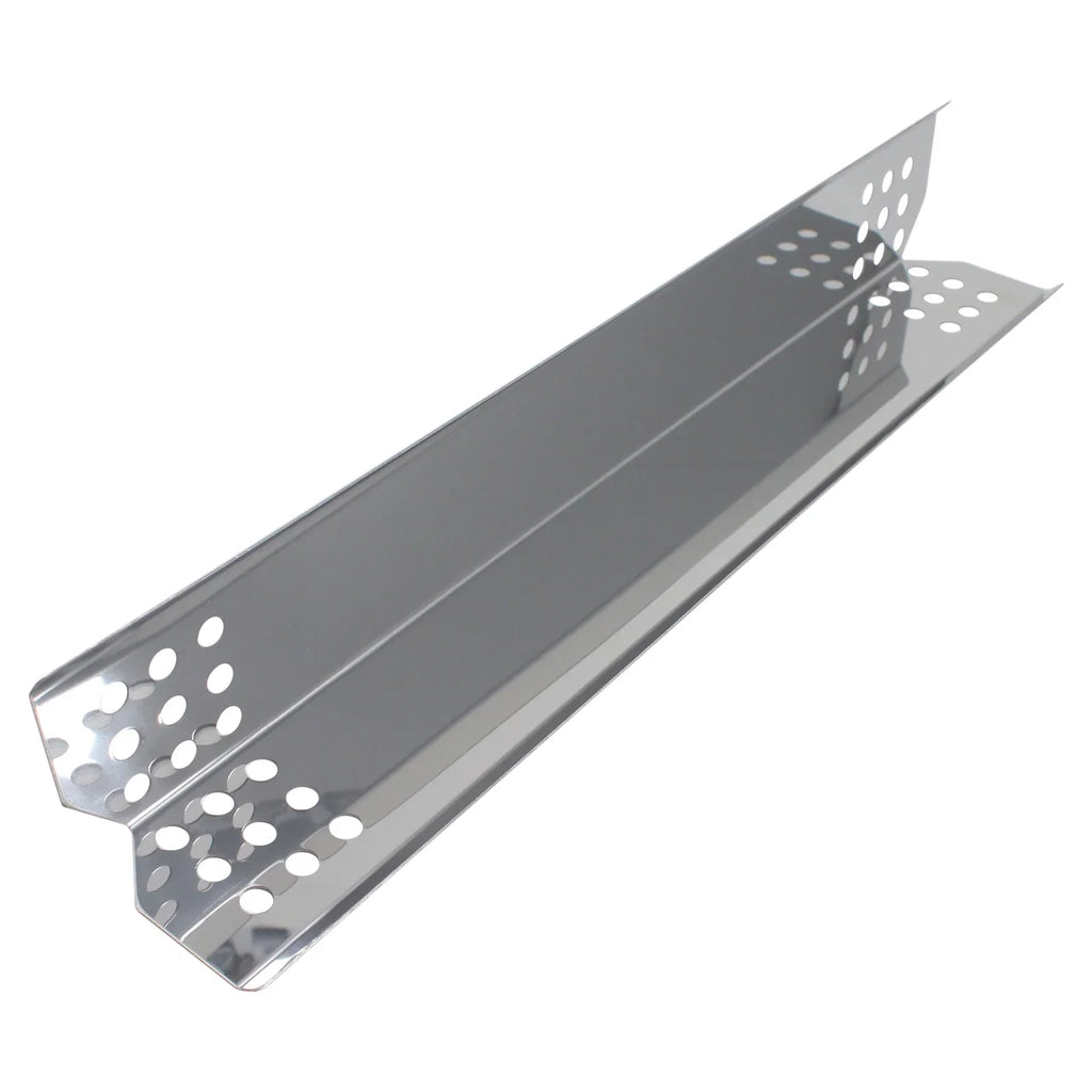4-Pack BBQ Grill Heat Shield Plate Tent & Tube Burner Replacement Parts for Outdoor Gourmet GR2057601-OG-00 - appropriate Barbeque Stainless Steel Flame Tamer, Flavorizer Bar 16 1/8" & Pipe Burners