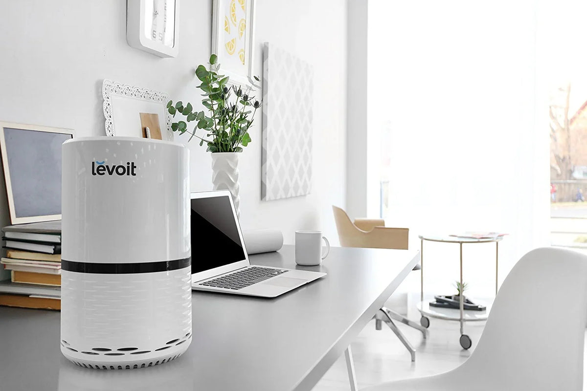 LEVOIT LV-H132 Air Purifier with True Hepa Filter for Smoke, Bacteria, and More