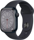 Restored  Watch Gen 8 Series 8 Cell 41mm Midnight Aluminum Midnight Sport Band MNU83LL/A (Refurbished)