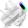 UrbanX Scorpio Series Bluetooth Speaker, IPX5 Waterproof Speakers 360° HD Surround Sound with Punchy Bass, True Wireless Pairing, BT5.3, Portable Speaker for  Q51 - White