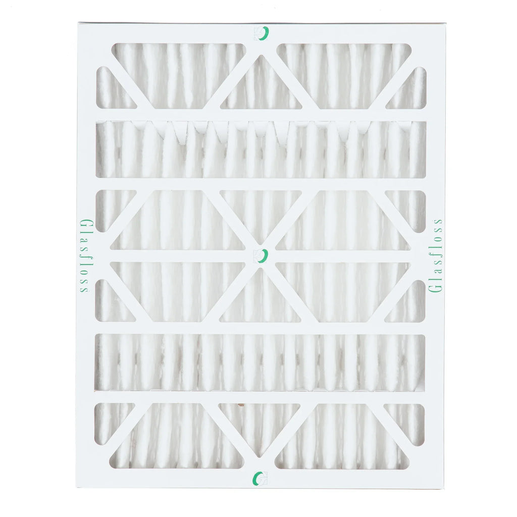 ( 3 Pack ) Exact Size: 11-3/8 x 23-3/8 x 3-3/4. 12x24x4 MERV 10 Pleated AC Furnace Air Filters by Glasfloss Industries