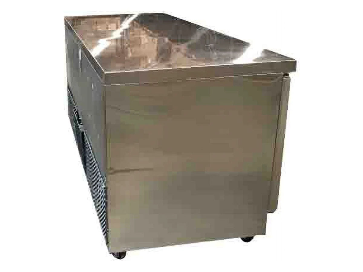Under Counter Freezer Stainless Steel Commercial 3 doors 3 Shelves. Ft. 19 Cu