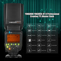 YONGNUO YN600EX-RT II Professional Creative TTL Master Flash Speedlite 2.4G Wireless 1/8000s HSS GN60 Support Auto/ Manual Zooming for  Camera as 600EX-RT YN6000 EX RT II