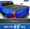 Tyger Auto T5 Alloy Hardtop Truck Bed Tonneau wrap appropriate with 2014-2018 Chevy Silverado / GMC Sierra 1500; 2015-2019 2500 HD 3500 HD; 2019 LD/Limited | 6'6" Bed | TG-BC5C3007 | Aluminum