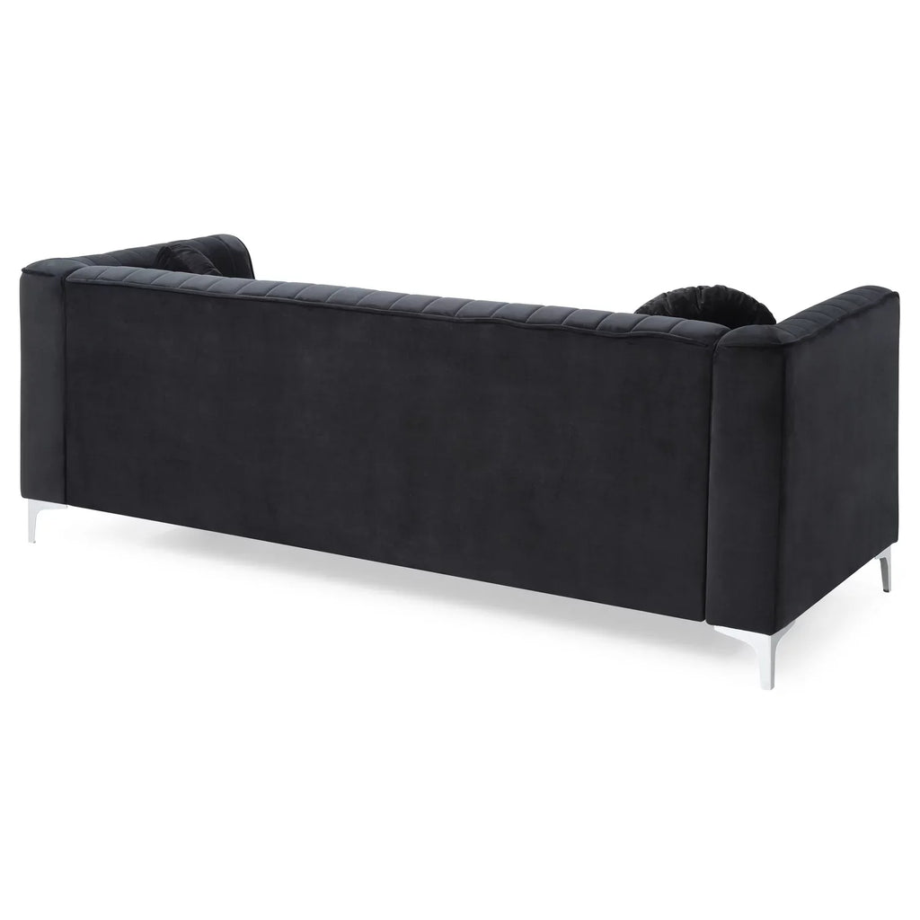 Homestock Southwestern Style G793A-S Sofa ( 2 Boxes ) , Black