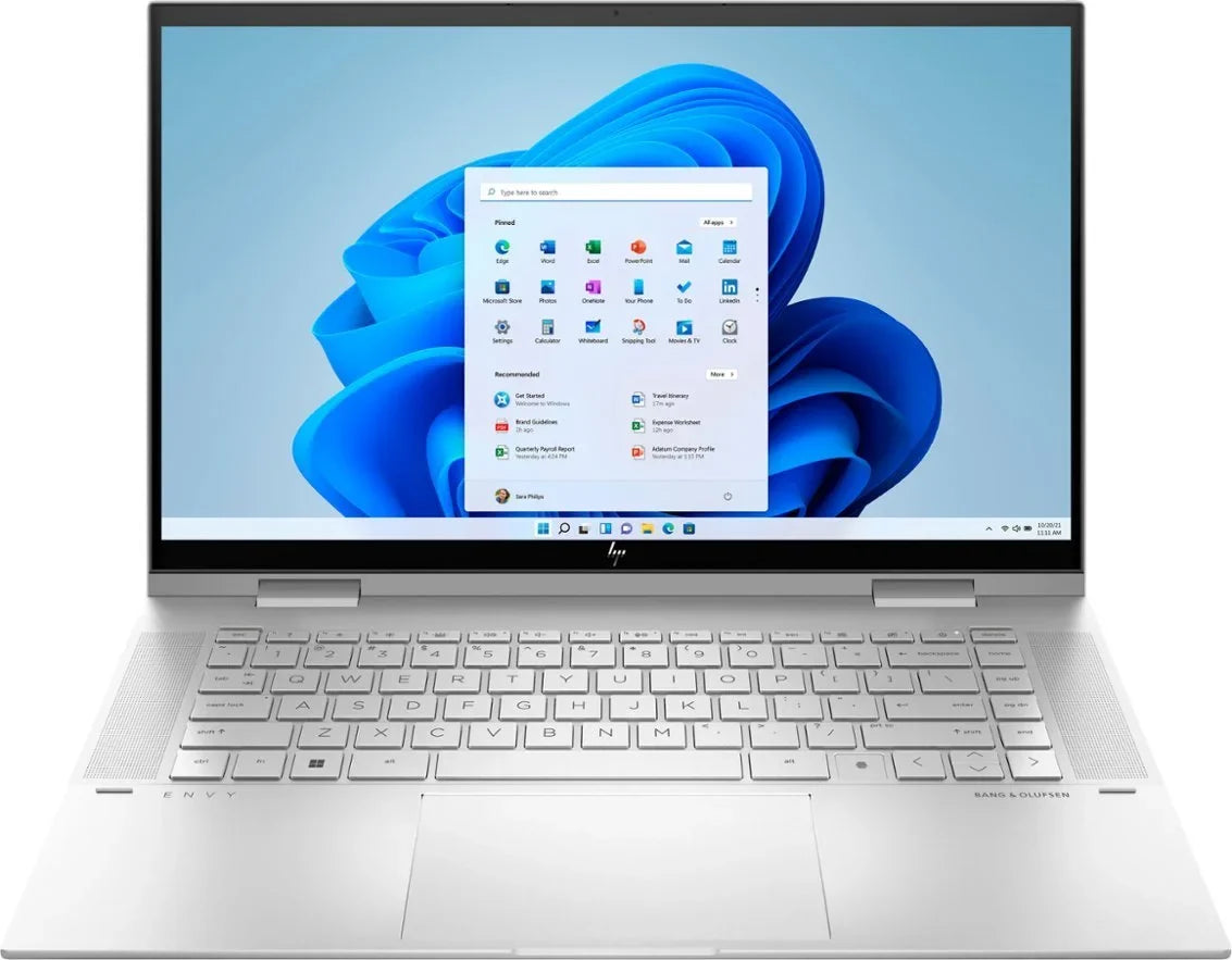 2023  Newest Envy X360 2-in-1 15.6" Touchscreen Laptop,12th Generation  Core i7-1260P,32GB RAM, 1TB SSD,  Iris Xe Graphics,Fingerprint reader,Backlit Windows 11 Home,Silver