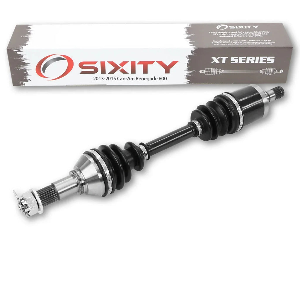 Sixity XT Front Left Axle appropriate with Can-Am Renegade 800 2013-2015 - EFI STD XXC 4X4