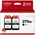275XL Ink Cartridge Replacement for  275XL 275 PG-275XL Ink Cartridges Work for  PIXMA TS3522 TR4720 TS3520 TS3500 TR4700 Printer (2 Black)