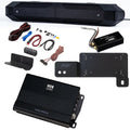 JBL JBLBB4005D - 5-Door Passive Sound Bar suitable with Bronco with MB Quart NA2-400.2 compact Two Channel, 400 watt Powersports amplifier and Bronco Install Accessories
