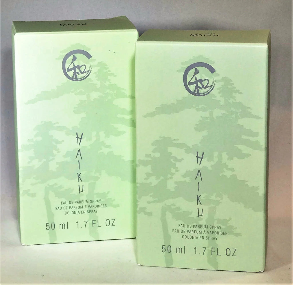 (2 bottles). Avon Haiku Eau De Parfum Perfume Spray 1.7 oz