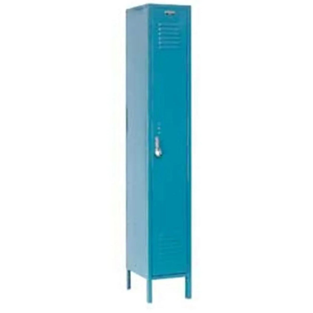 Single Tier Paramount Locker with 1 Door Ready to Assemble, Blue. 12 x 18 x 72 in