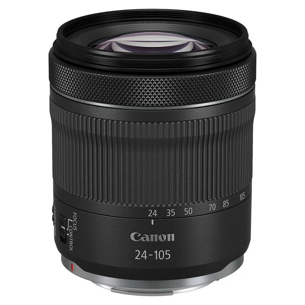 EOS R6 Mark II Mirrorless Camera with RF 24-105mm f/4-7.1 IS STM Lens + 2 Pack SanDisk 128GB Memory Card + ZeeTech Accessory Bundle